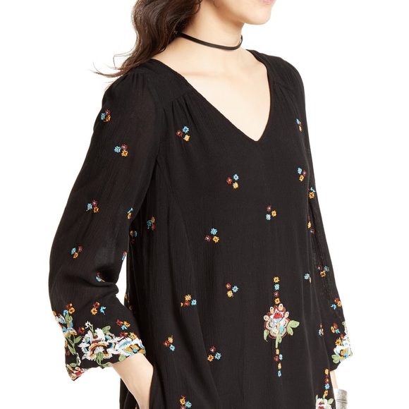 FP Embroidered Mini Dress - Picture 5 of 8